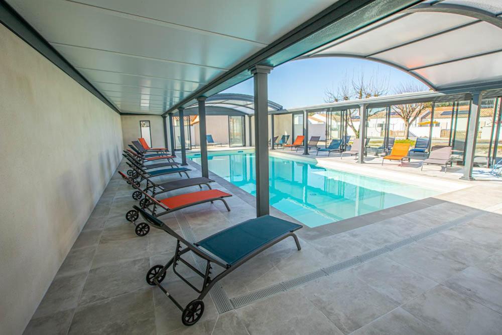 Le Pacha Maison Avec Piscine/Parking/Wifi/Plages 5Kms Les Mathes Eksteriør billede